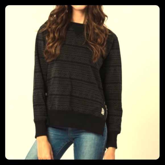 Sz S Blk Krochet Kids Odessa Sweatshirt Never Worn - Picture 1 of 2